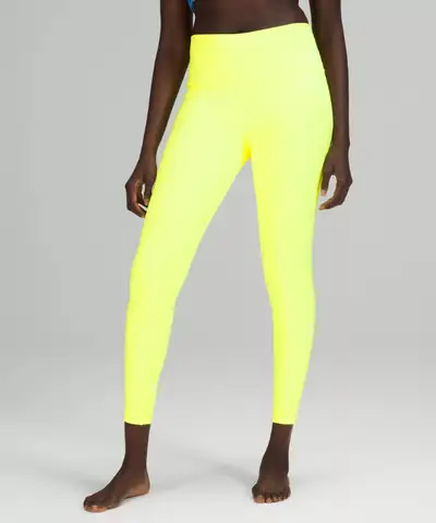 Lululemon "Wunder Under High-Rise 28" (size 8) NWT yellow, View more