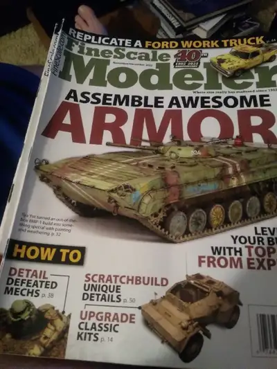 16 Fine Scale Model magazines. Great for any hobbyists. Asking 10 for all 16. Or best offer. If any...