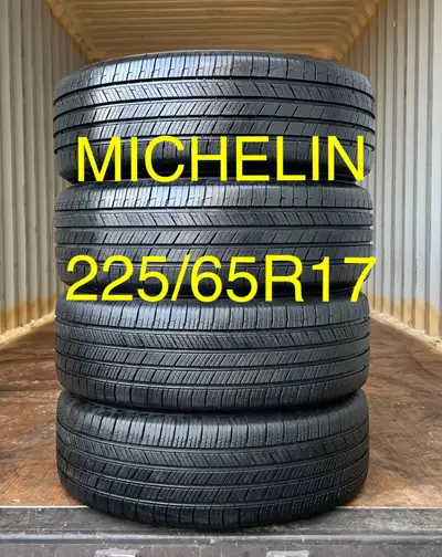 225/65R17 Michelin Defender T+H ** NO INSTALL SERVICE ** I DO NOT OFFER INSTALLATION ** 4 NEW TAKE O...