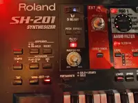 Roland SH-201 Synthesizer Keyboard
