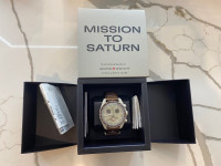 Swatch & Omega speedmaster Saturn watch 