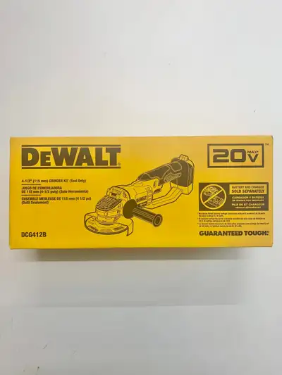 DEWALT CORDLESS GRINDER, View more