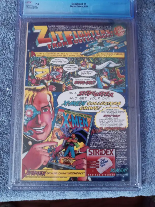 Marvel Comics - Deadpool: Circle Chase - CGC 7.5 - Issue #1. in Comics & Graphic Novels in Oshawa / Durham Region - Image 3