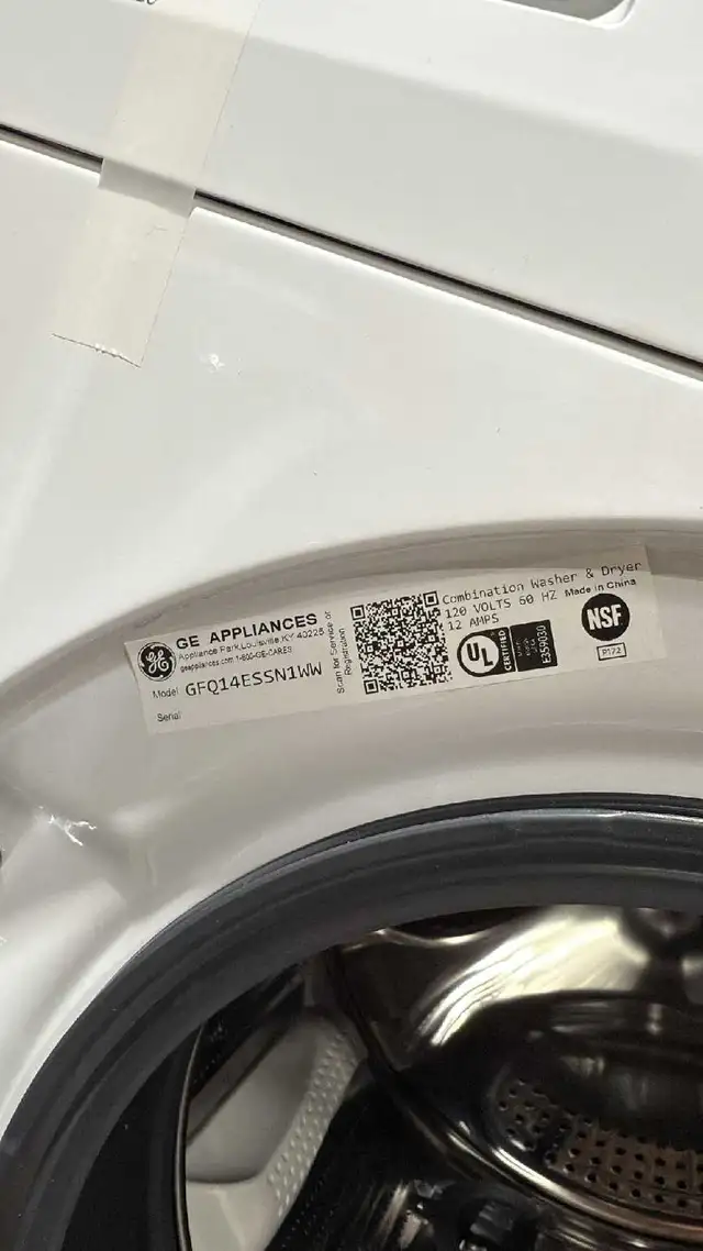 Ge all in one combo 24” washer and dryer  in Washers & Dryers in Mississauga / Peel Region - Image 3
