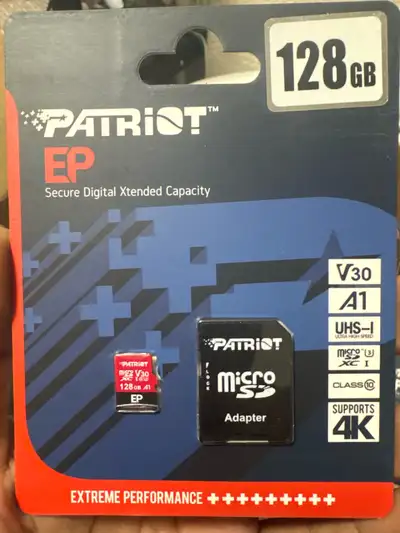 Patriot SD card, View more