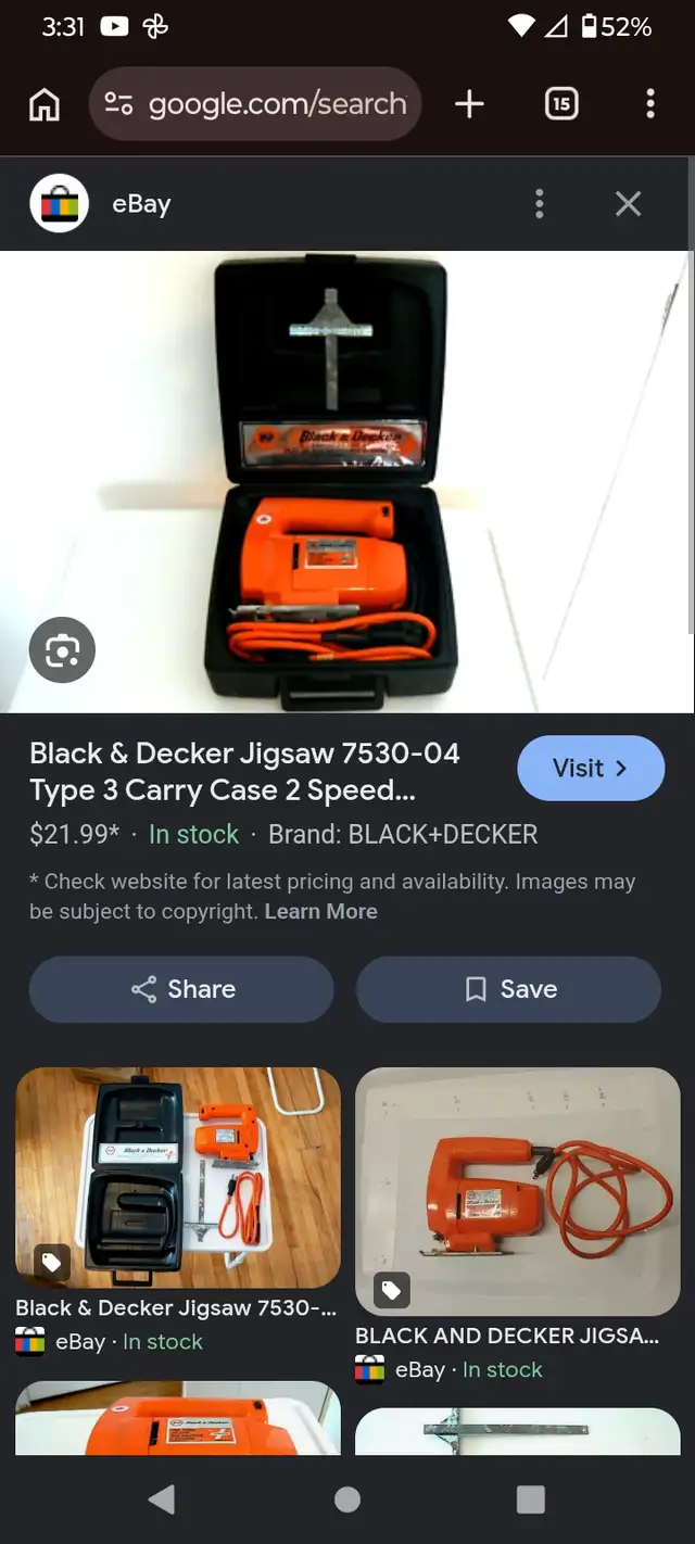 jigsaw for sale 7787182320 in Power Tools in Kamloops - Image 4