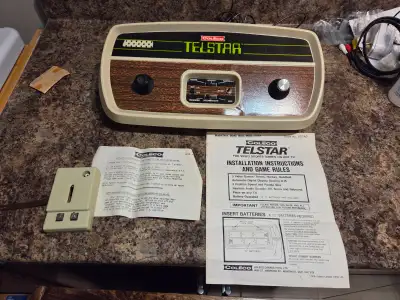 Coleco Telstar original Pong console, View more