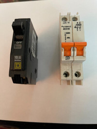 Circuit breaker 1 and 2 pole 30A