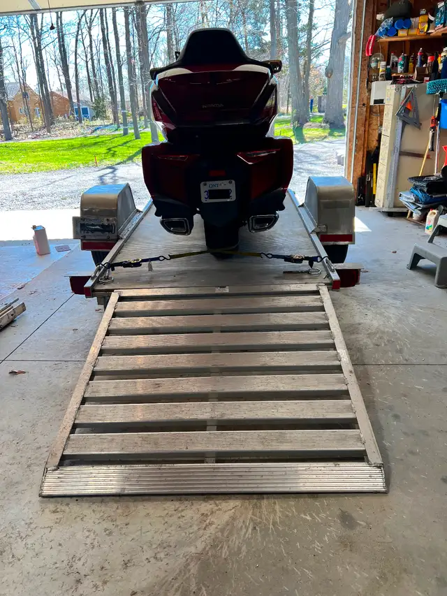 ALUMINUM MOTORCYCLE TRAILER in Other in Belleville - Image 3
