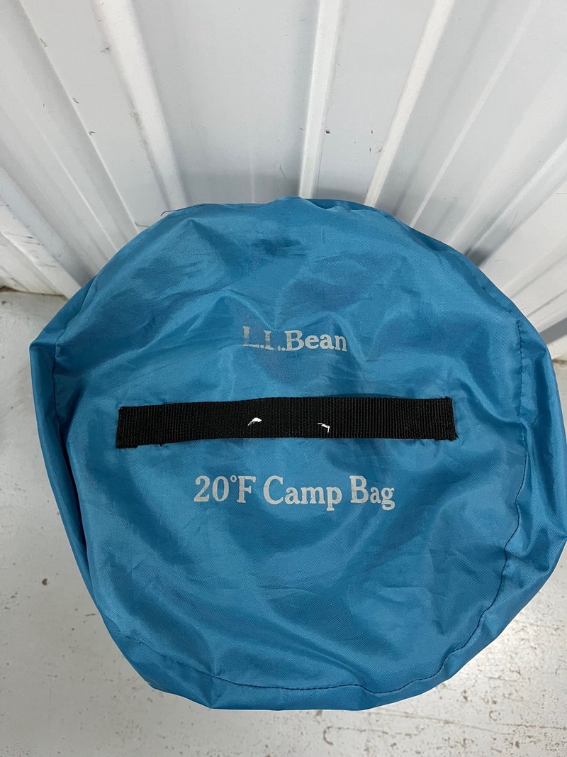 Sac De Couchage Enfant L.L.Bean 40°F - Doublure Flanelle Bleue, 62x27 Pouces