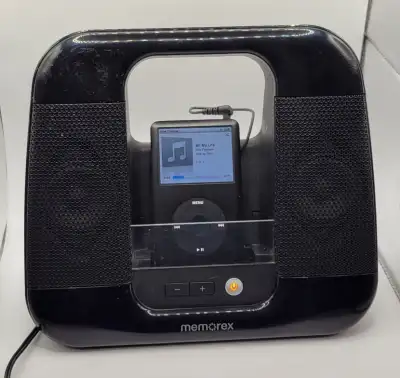 Memorex Universal Portable Line-In Speaker Model ML410BK, View more