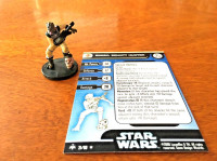 Star Wars Bossk Bounty Hunter 21/60 Miniatures w/ Card WOTC MINT