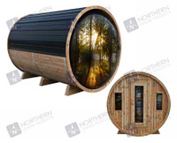 6' Premium Panoramic Sauna