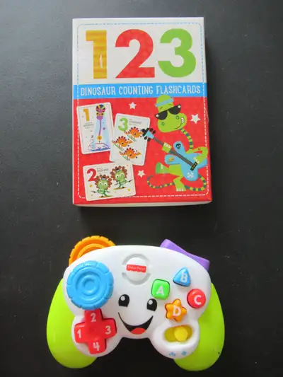 . PRICE FOR BOTH . . ------------------------------------------ DINOSAUR COUNTING FLASHCARDS - LIKE...