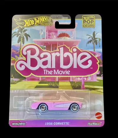 Hotwheels premium pop culture  Barbie  1956 corvette , View more
