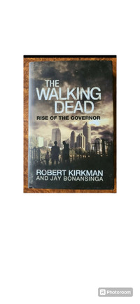 Walking Dead Rise of the Governor Hardcover Robert Kirkman 1st P