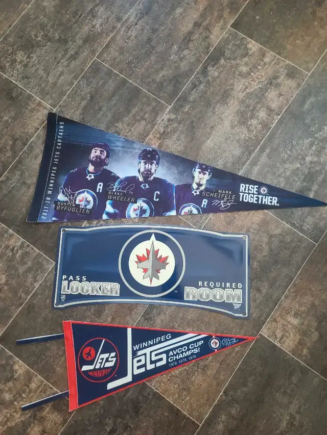 winnipeg jets hockey banners and sign in Sports Teams in Winnipeg - Image 2