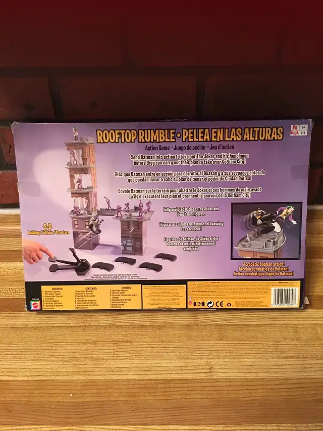 TOY GAME-THE BATMAN-ROOFTOP RUMBLE-NEW in Toys & Games in City of Toronto - Image 5