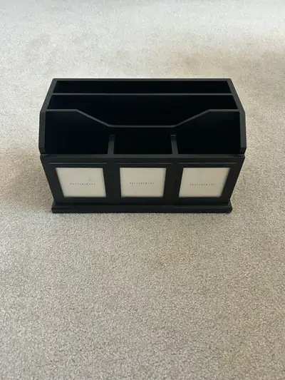 Pottery Barn Wooden Desk organizer, View more