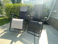 zero gravity lounge chair/recliner - two