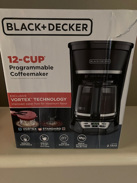 Black & Decker Coffee Maker - Like New437431702221629442