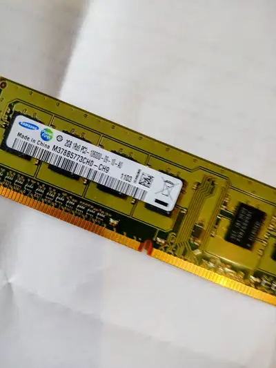 Samsung ram M378B5773CH0CH9 2 GB DDR3 SDRAM 1333 MH, View more