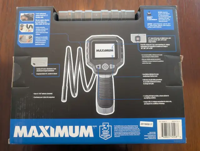 Maximum Waterproof Inspection Camera in Hand Tools in Kamloops - Image 3
