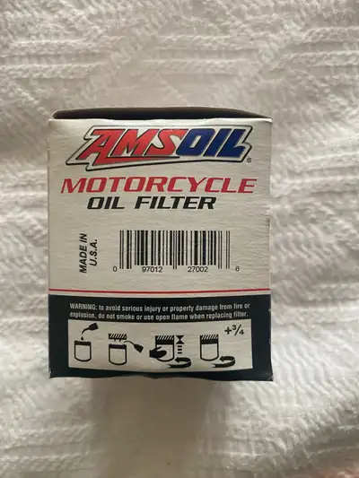 Amsoil Motorcycle Filter EaOM103