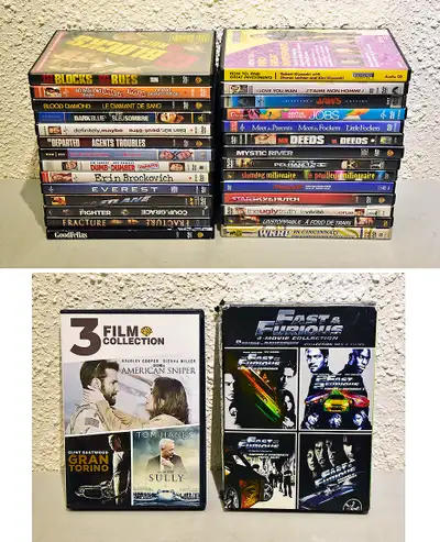 Lots of DVD Movies to Sell (or Trade) - Mint, View more