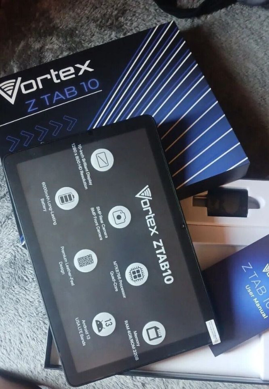Tablet Vortex Z TAB10, 10 Inch Display 4GB RAM & 32GB Storage in iPads & Tablets in Mississauga / Peel Region - Image 4