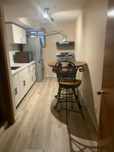 Furnished Apartment for Rent Brand new Queen Size Mattress with Bed Furnished with dinning set The r...