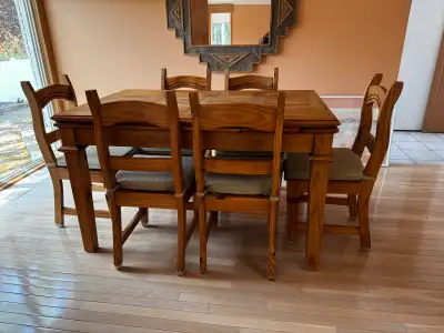Dining table & chairs, View more