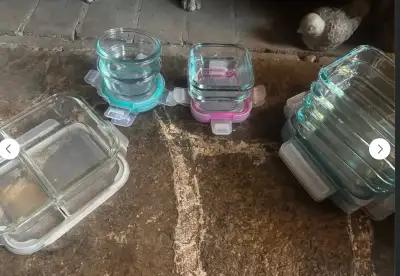 Glass Pyrex Snapware, View more