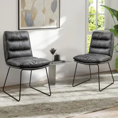 Steffen Upholstered Dining Chairs (Set of 2) · Homy Casa, View more