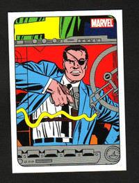 70 YEARS OF MARVEL BASE CARD 28 THE X-MEN NICK FURY