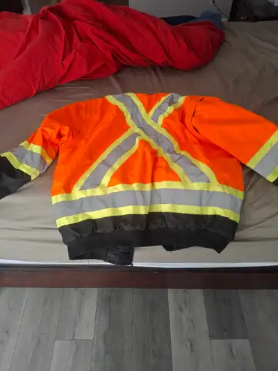 Hi-Vis Winter Jacket/Vest, Med, View more