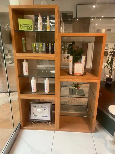 Large shelving units, View more