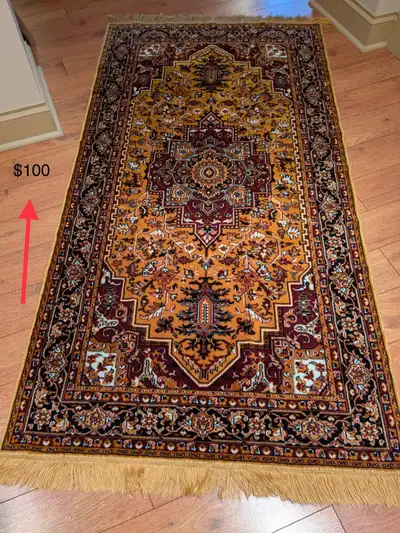 Magnifiques tapis style persan  38 X 78 pouces, View more