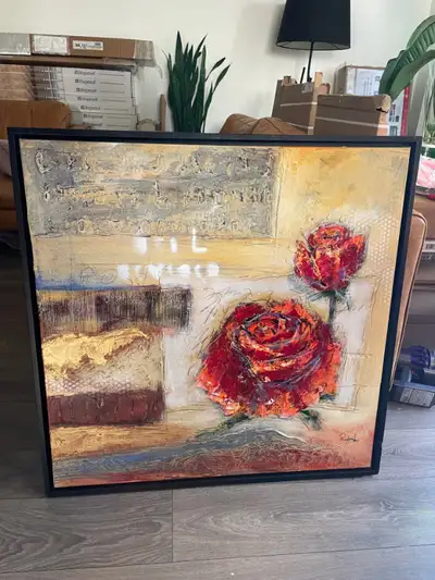 Modern Abstract Oil On Canvas Art Painting, View more