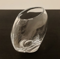 Vase ovale, verre soufflé créatif pour la décoration, fleurs …