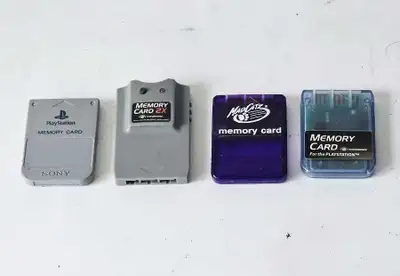 Playstation 1  console PS-1 memory Cards  $15 Each , View more