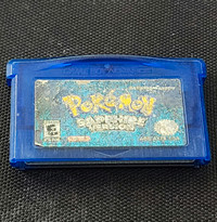 Authentic Gameboy Advace Pokemon Sapphire With New Battery
