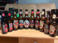 Iron Maiden Trooper beer collectible bottles