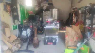 Garage sale today the 16th of August at noon Then starting Tuesday the 18 of August at 6 pm till 9 p...