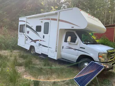 We purchased this unit in Barriere, BC and it has very low mileage...approximately (17200 miles = ap...