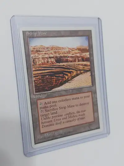 RARE Magic the Gathering 4th Edition Strip Mine x4, View more