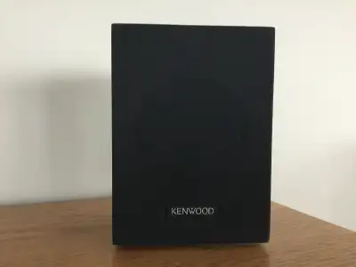 Two, Kenwood extension speakers perfect for Ham or CB radios. Compact size, 5” X 5” X 8” high . Grea...