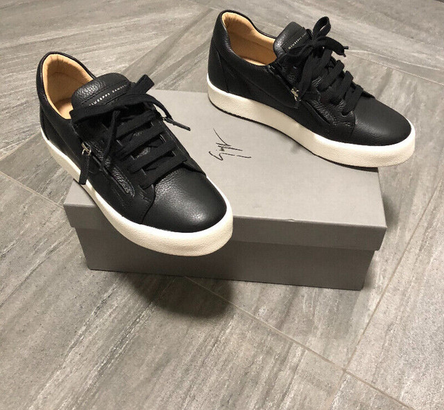 Giuseppe Zanotti Men’s Black Sneakers Size 41 dans Chaussures pour hommes  à Ville de Montréal