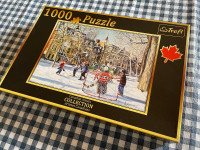 10$ - Casse-tête 1000 mcx - Partie de hockey