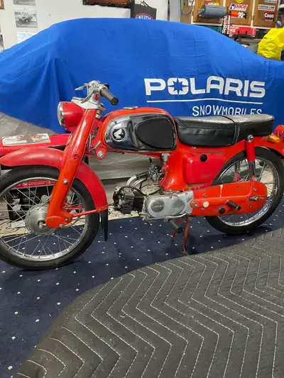 1962 Honda C110 Super Sport Cub Street bike in good shape runs and drives great need a little work t...
